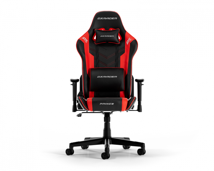 DXRacer PRINCE L Musta & Punainen PVC Nahka (DEMO)