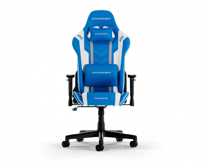 DXRacer PRINCE L Sininen & Valkoinen PVC Nahka