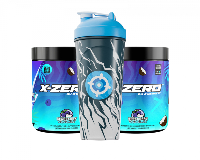 X-Gamer X-Zero Blueberry & Coconut - 2 x 100 Annos