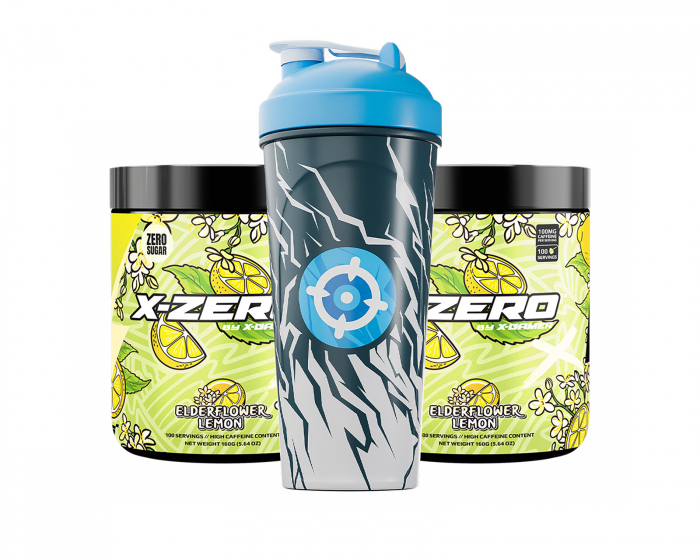 X-Gamer X-Zero Elderflower Lemon - 2 x 100 Annos