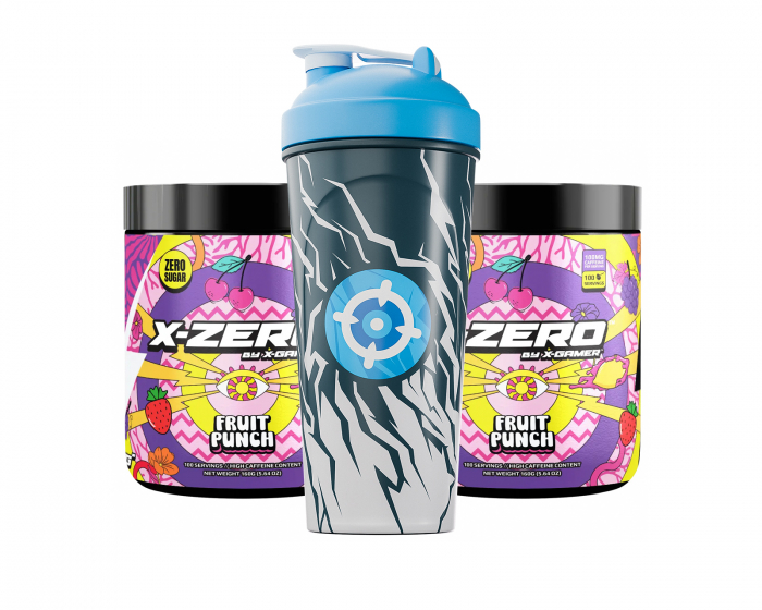 X-Gamer X-Zero Fruit Punch - 2 x 100 Annos