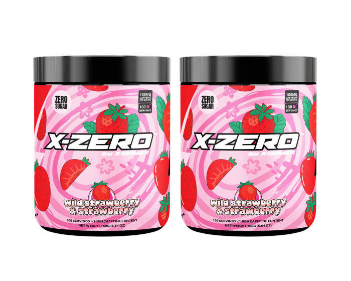 X-Gamer X-Zero Wild Strawberry & Strawberry - 2 x 100 Annos