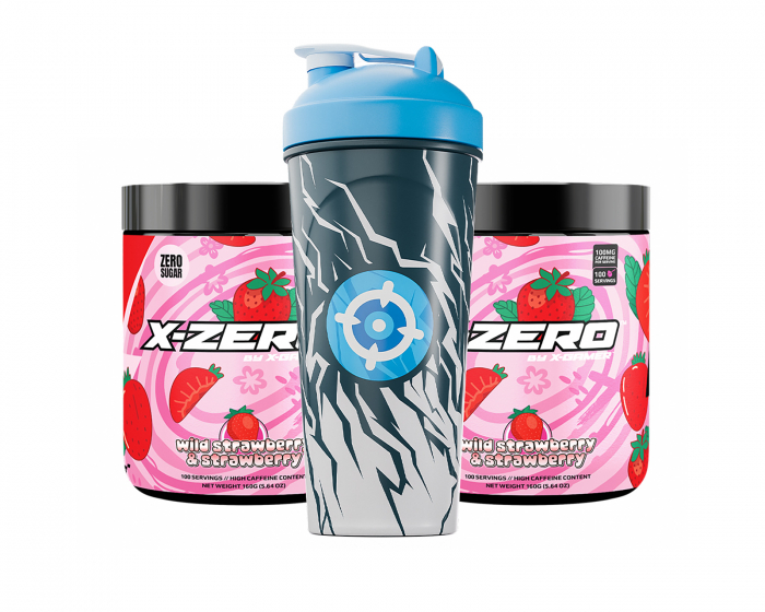 X-Gamer X-Zero Wild Strawberry & Strawberry - 2 x 100 Annos